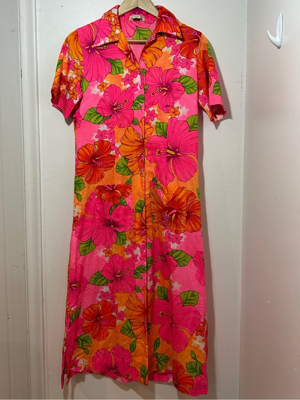 Pomare Vintage Hawaiian  Dress size 10